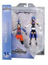 Disney Kingdom Hearts action figure Aqua & Goofy Choisir Previews Exclusive