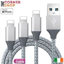 Long Chargeur Pour Apple IPHONE 12 11 X 8 13 14 Max Pro Câble USB Tressé Newp