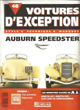 VOITURES D'EXCEPTION N°48 - AUBURN SPEEDSTER / HONDA / GINETTA G21-G33...