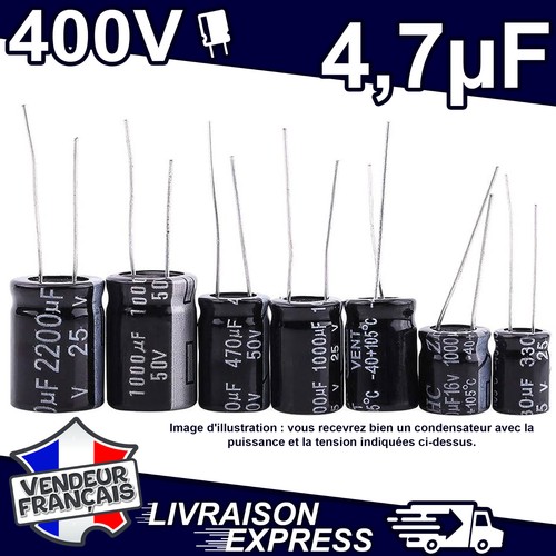 Condensateur chimique - x,