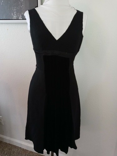 Prada black velvet polyester - black,