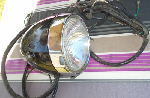 Phare avant moto - phare,