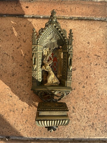 Benitier bronze xixe - benitier, en