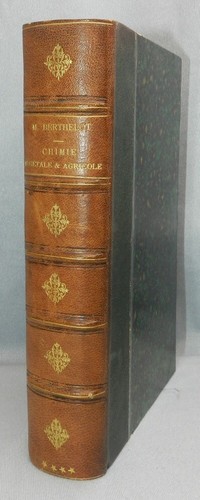 Chimie végétale agricole - chimie, et