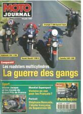 MOTO JOURNAL N°1284 KAWA ZRX 1100 / BANDIT 1200 / TRIUMPH T509 SPEED TRIPLE