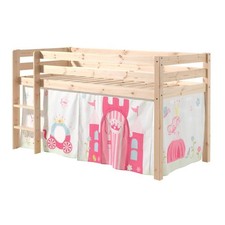 Lit Enfant "Pino Princesse" 90x200cm Naturel