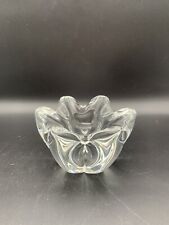 Magnifique cendrier "Étoile" en cristal de Baccarat Cigares Signé En Son Fond