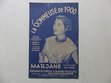 Partition La gommeuse de 1900