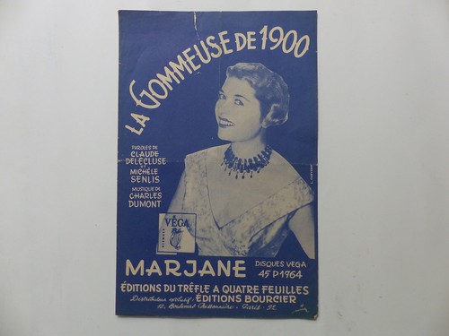 Partition gommeuse 1900 - de,