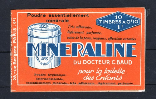 France carnet 188 - 188, "