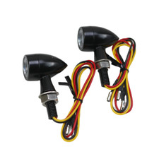 Honda noir moto Mini LED clignotant lumière LED bullet clignotant