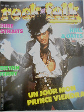 ROCK AND FOLK - N°  220 - JUIN  1985 - REVUE/ PRINCE - DIRE STRAITS -HALL /OATES