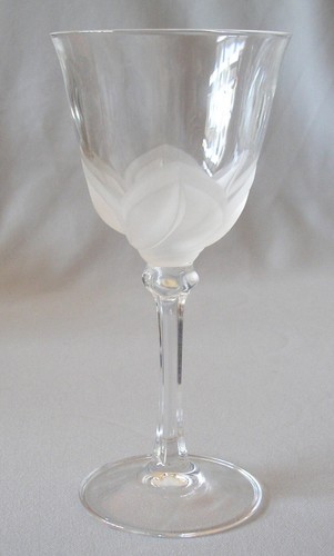 Water glass goblet - water, cristal