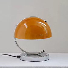 Bauhaus Orange Table Lamp –