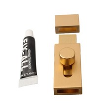 Boulon de porte 80/100/150/200 mm en alliage d'aluminium armoires cabines garage