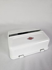 Ancien distributeur de papier toilette IJN en tôle émaillée