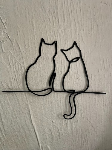 Décoration murale chats - décoration,