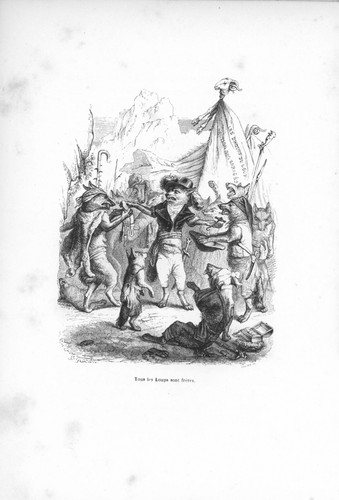 Animaux savants granville 1842 - animaux,