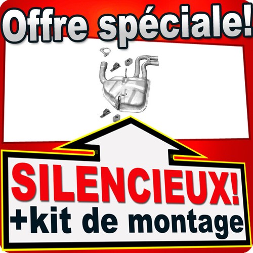 Silencieux arriere pour mini - silencieux,