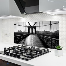 Crédence de cuisine en verre