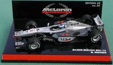 WOW EXTRÊMEMENT RARE McLaren MP4/16 MB Hakkinen Silverstone 2001 1:43 Minichamps