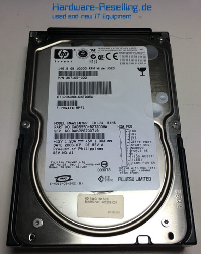 Fujitsu 146 8gb scsi - fujitsu, 3,5