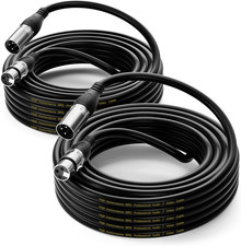 XLR Cable 35Ft 2 Packs -