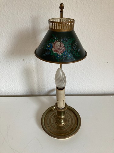 Lampe bouillotte bronze doré - bouillotte,