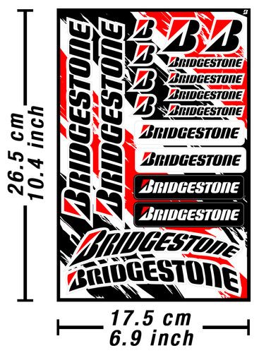 Bridgestone tires decals - bridgestone,