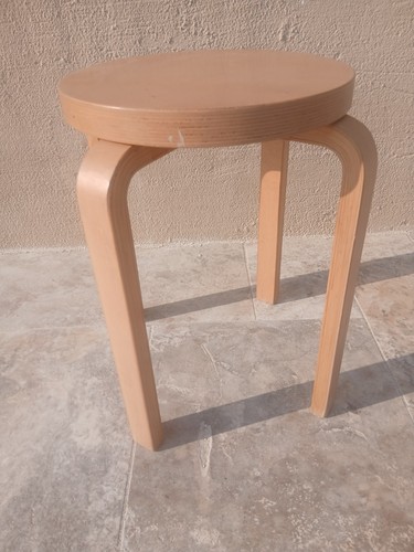 Tabouret vintage alvar aalto - vintage,