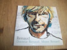 cd 2 titres, Renaud, docteur Renaud mister Renaud