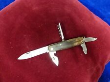 couteau pliant multifonction,Begon,Thiers,corne,L 10cm,XXème