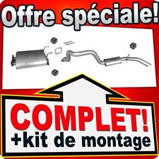 Ligne pot d'échappement pour