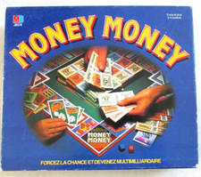Jeu de société Money Money 1989 MB Jeux 2-4 joueurs 9 ans+ Manque 3 cartes