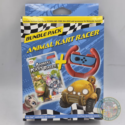 Animal kart racer - kart, volant