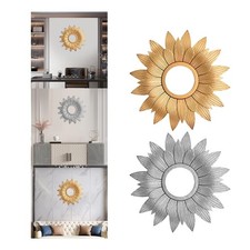 Miroir Mural Suspendu, Décoration Murale pour Salle de Bain, Ornement de Salon