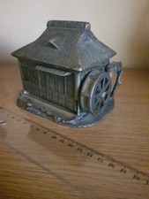 Distributeur A Cigarette ancien métal boite tabac Cigare moulin à eau 