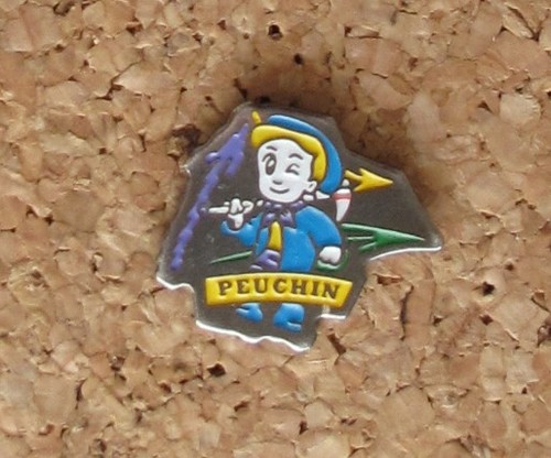 Pin mines charbon peuchin - pin's,