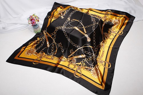 Foulard étole carré satin - , 90