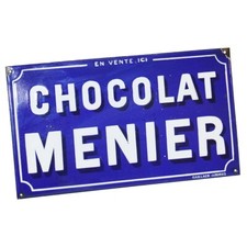 Ancienne plaque émaillée