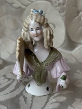 EXCEPTIONNAL GALLUBA & HOFMANN HALF DOLL/DEMI-FIGURINE/BUSTE PORCELAINE/TEEPUPPE