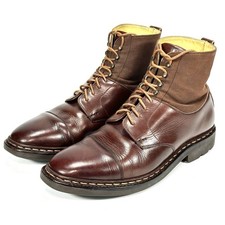 Heschung Cap Toe Boots Brown