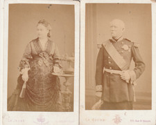 MAC MAHON ET la duchesse de Magenta Élisabeth de Mac Mahon par LEJEUNE PHOTO CDV