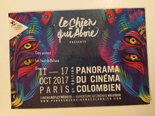 PANORAMA DU CINEMA COLOMBIEN LE CHIEN QUI ABOIE REFLET MEDICIS  carte postale 