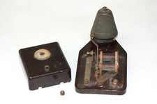 Ancienne SONNERIE bakélite téléphone porte cloche vintage déco accessoire