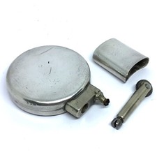 -10- Briquet ancien essence WW2 argent STERLING - UNIQUE - vintage lighter