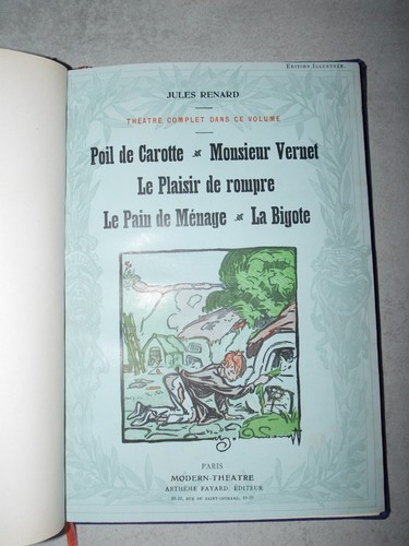 Jules renard théâtre - jules,