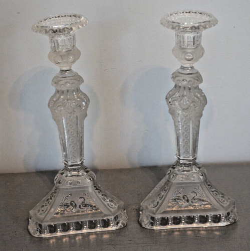 Ancienne paire bougeoir en - ancienne,