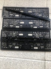 Lot 4 SUPPORTS PLAQUE IMMATRICULATION VOITURE CADRE LICENCE  Pour PUB Tuning