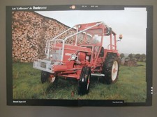 POSTER AGRICOLE & TRACTEUR RENAULT SUPER 6 D & 42 x 30 cm 